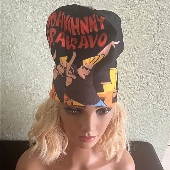 Unbranded Other - # 1215=Unisex Johnny Bravo Graphic Beanie